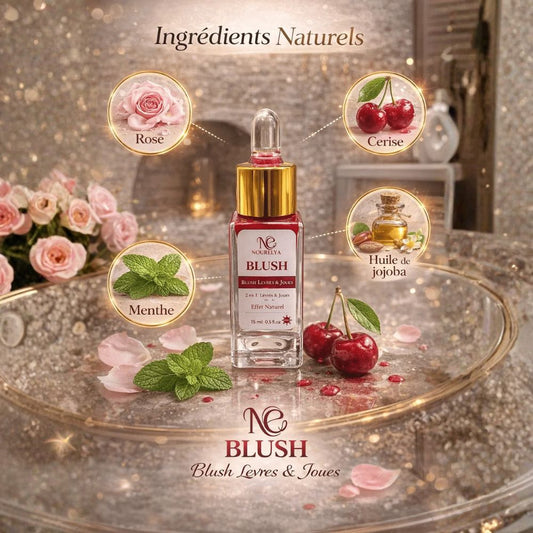 Blush Liquide Nourelia – Éclat Naturel